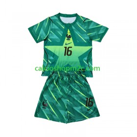 Francia Mike Maignan 16 Portiere Bambino Maglia Terza World Cup 2026 Manica Corta